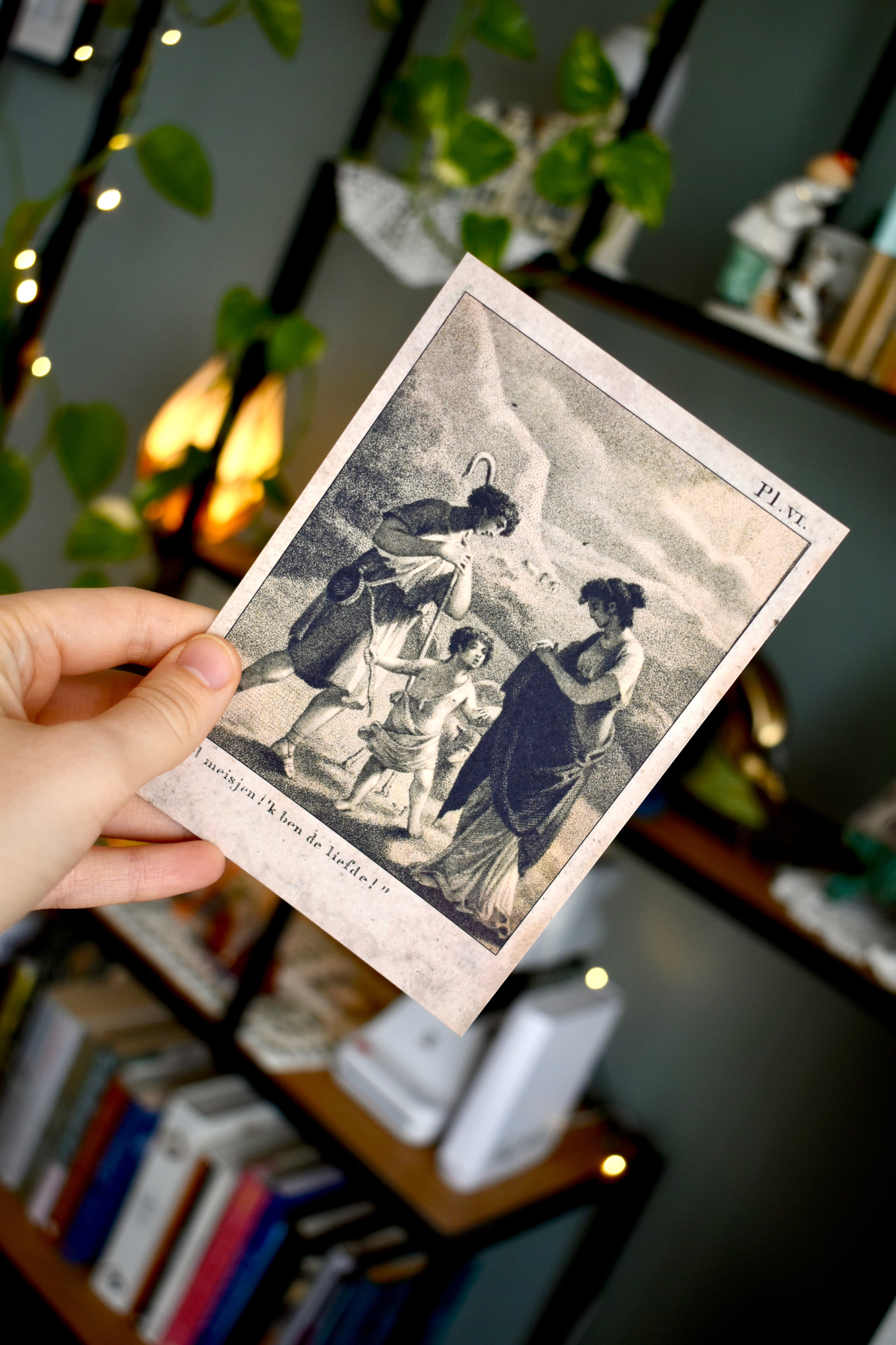 antique print postcards