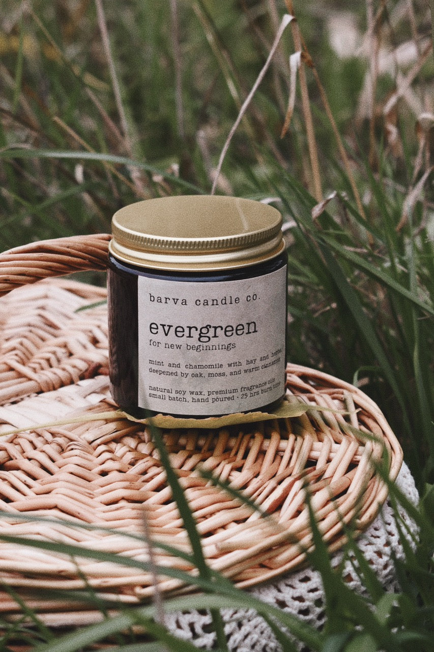 evergreen: chamomile, hay, oak moss