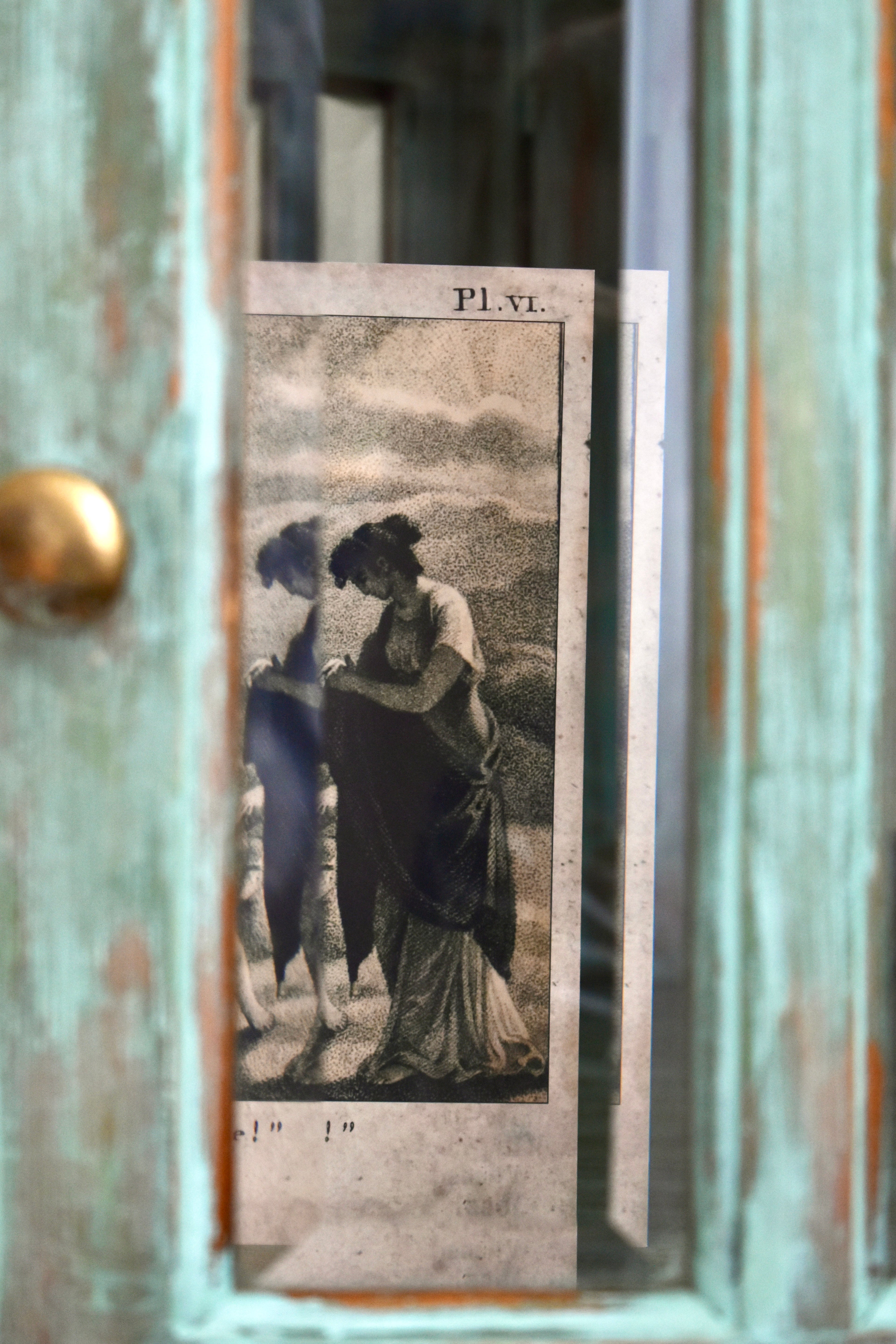 i am love: antique print