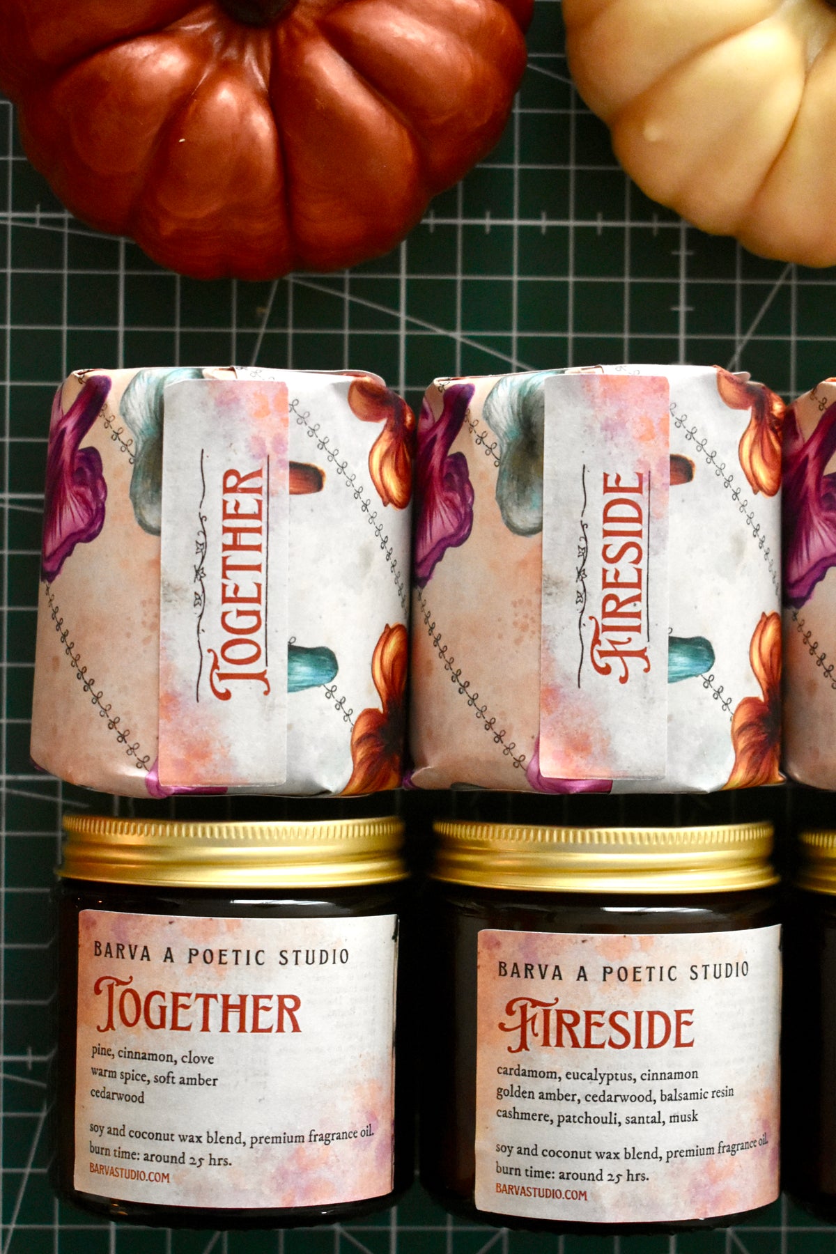 Together: Cinnamon, Soft Amber, Cedarwood