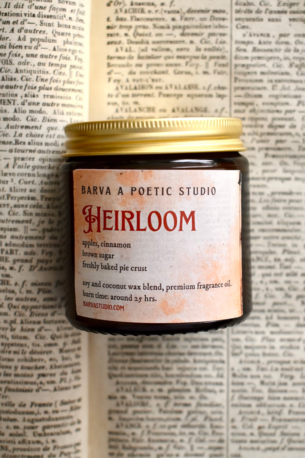 Heirloom: Apple Pie, Brown Sugar, Cinnamon
