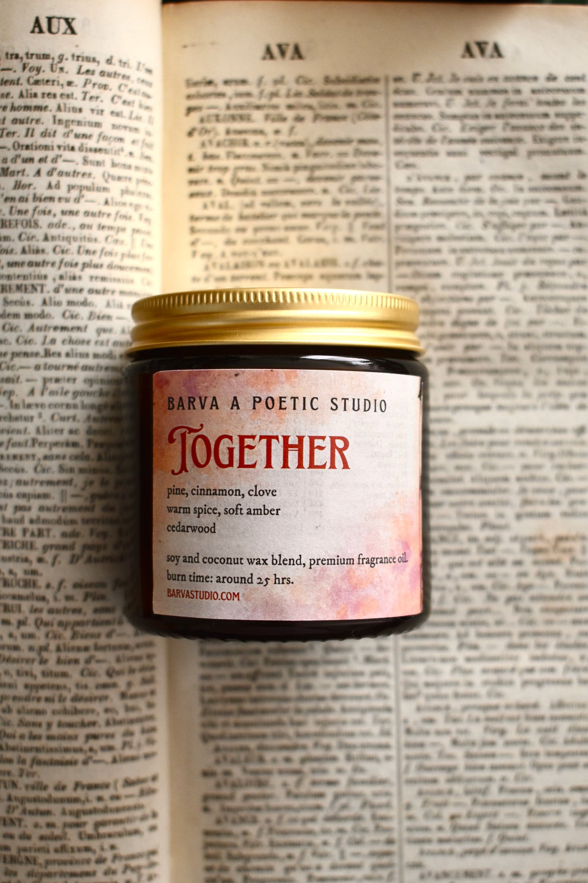 Together: Cinnamon, Soft Amber, Cedarwood
