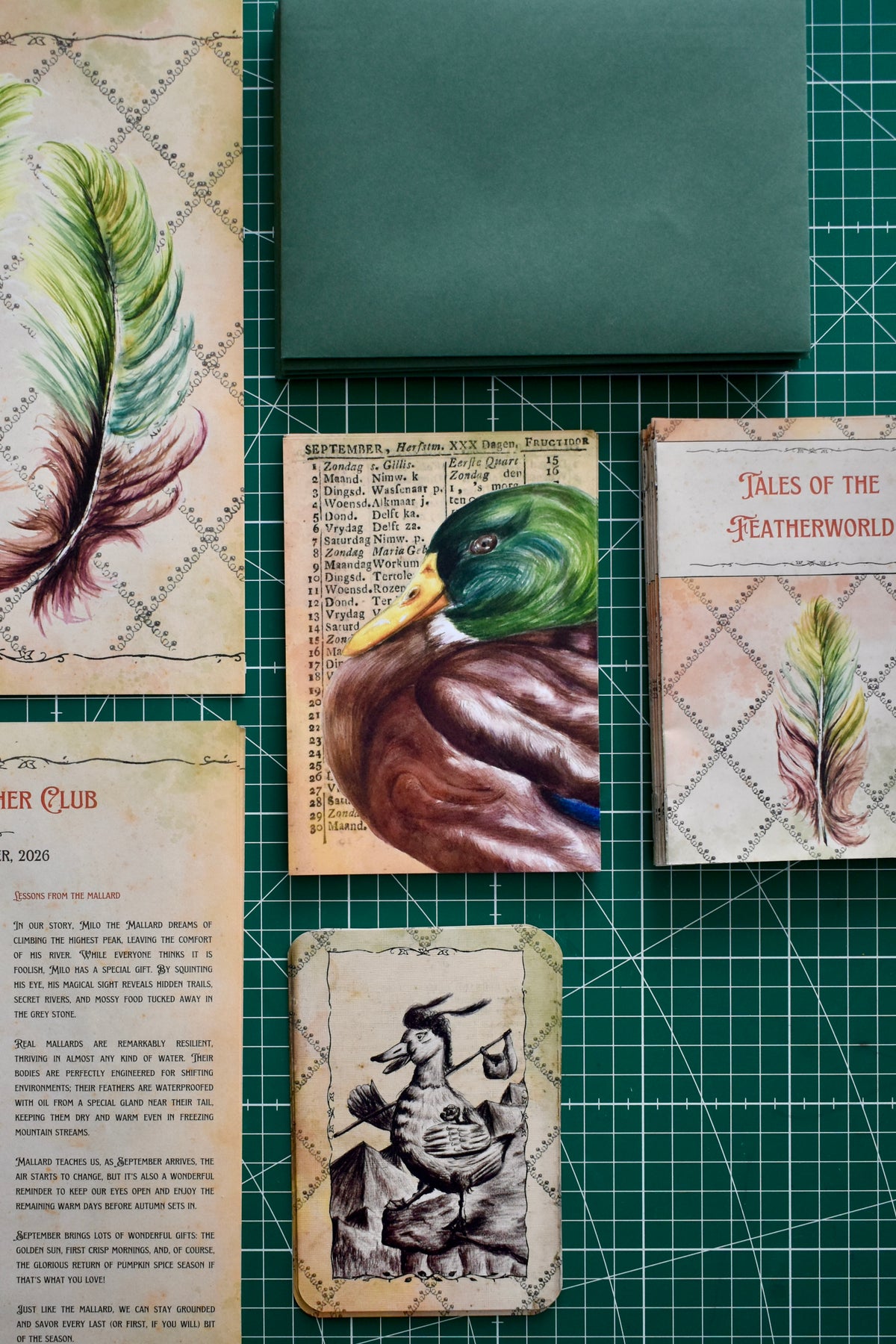 September Feather Club: The Lighthearted Duck