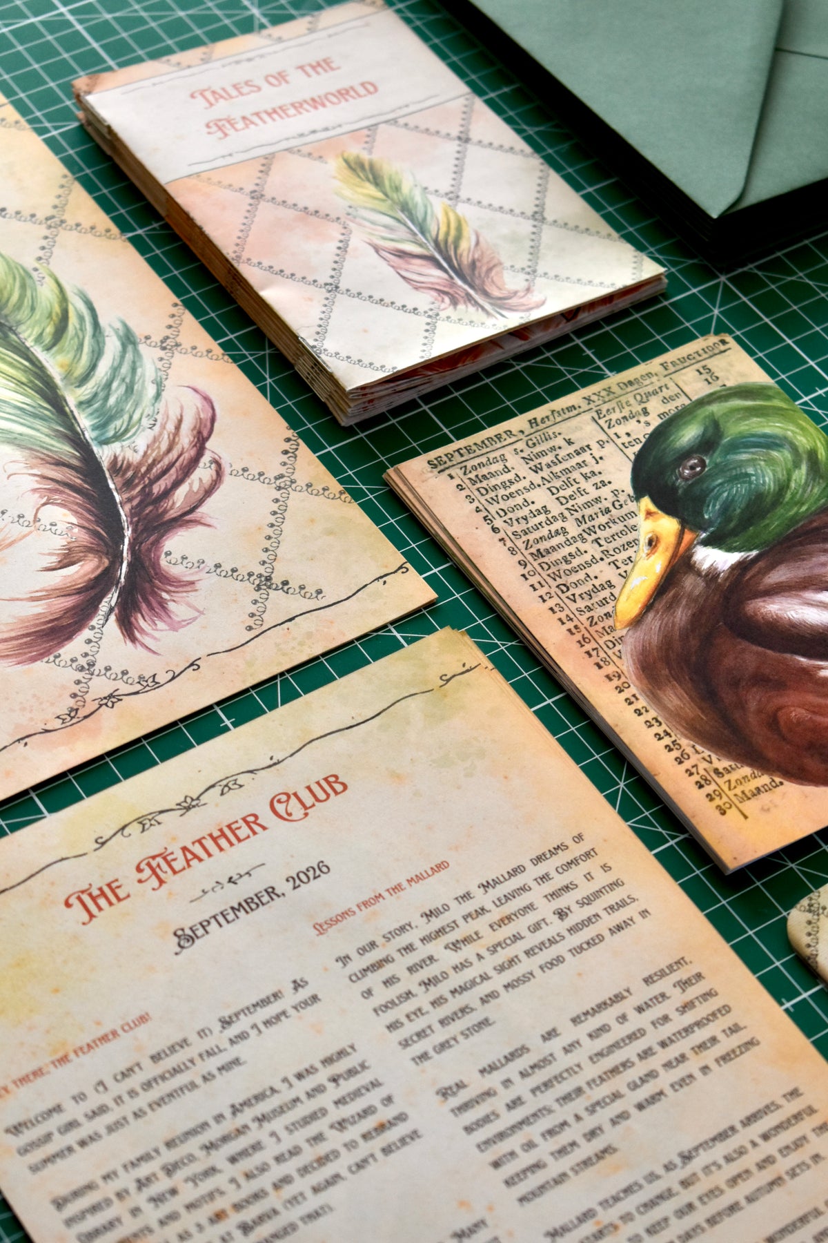 September Feather Club: The Lighthearted Duck