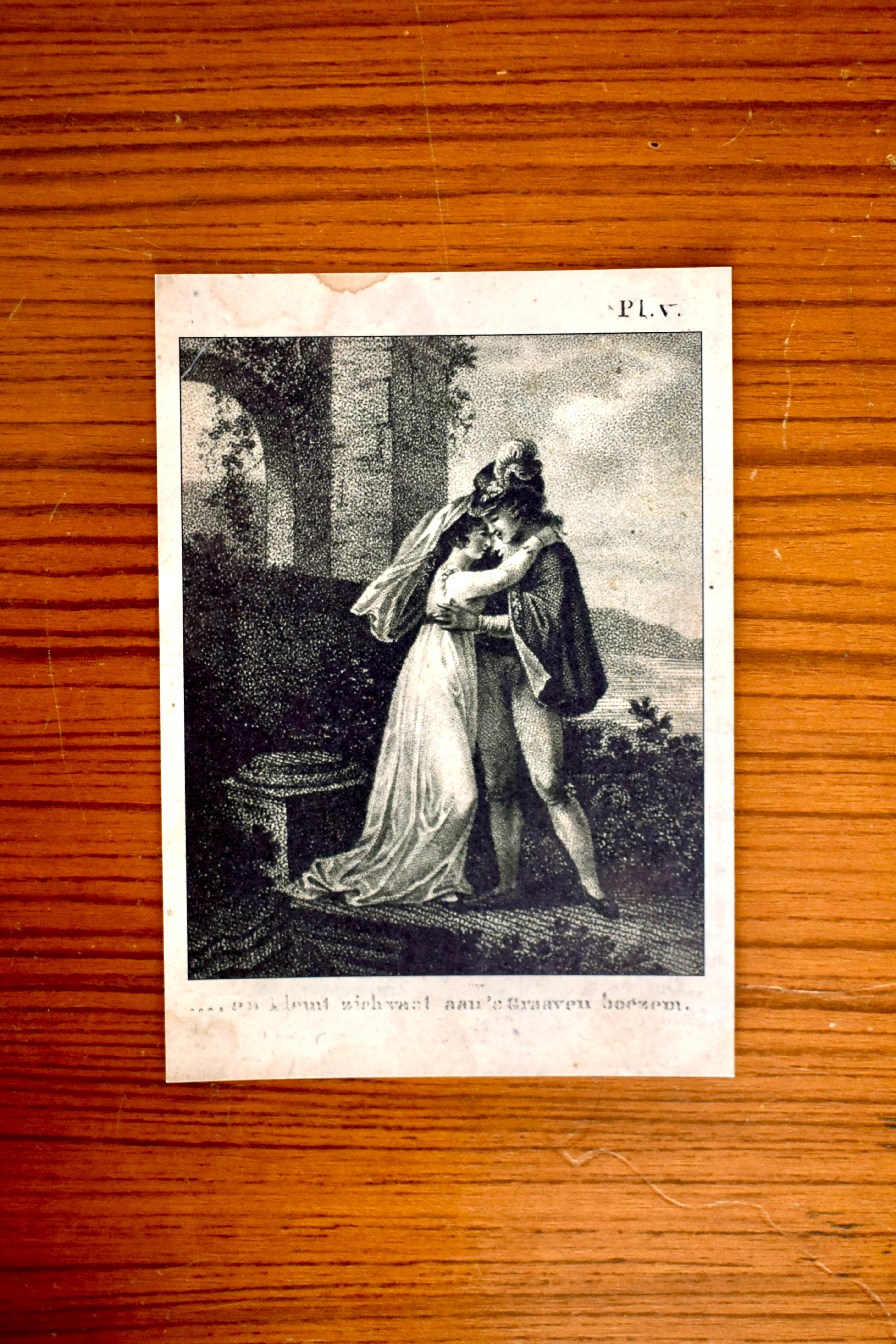 to your soul: antique print