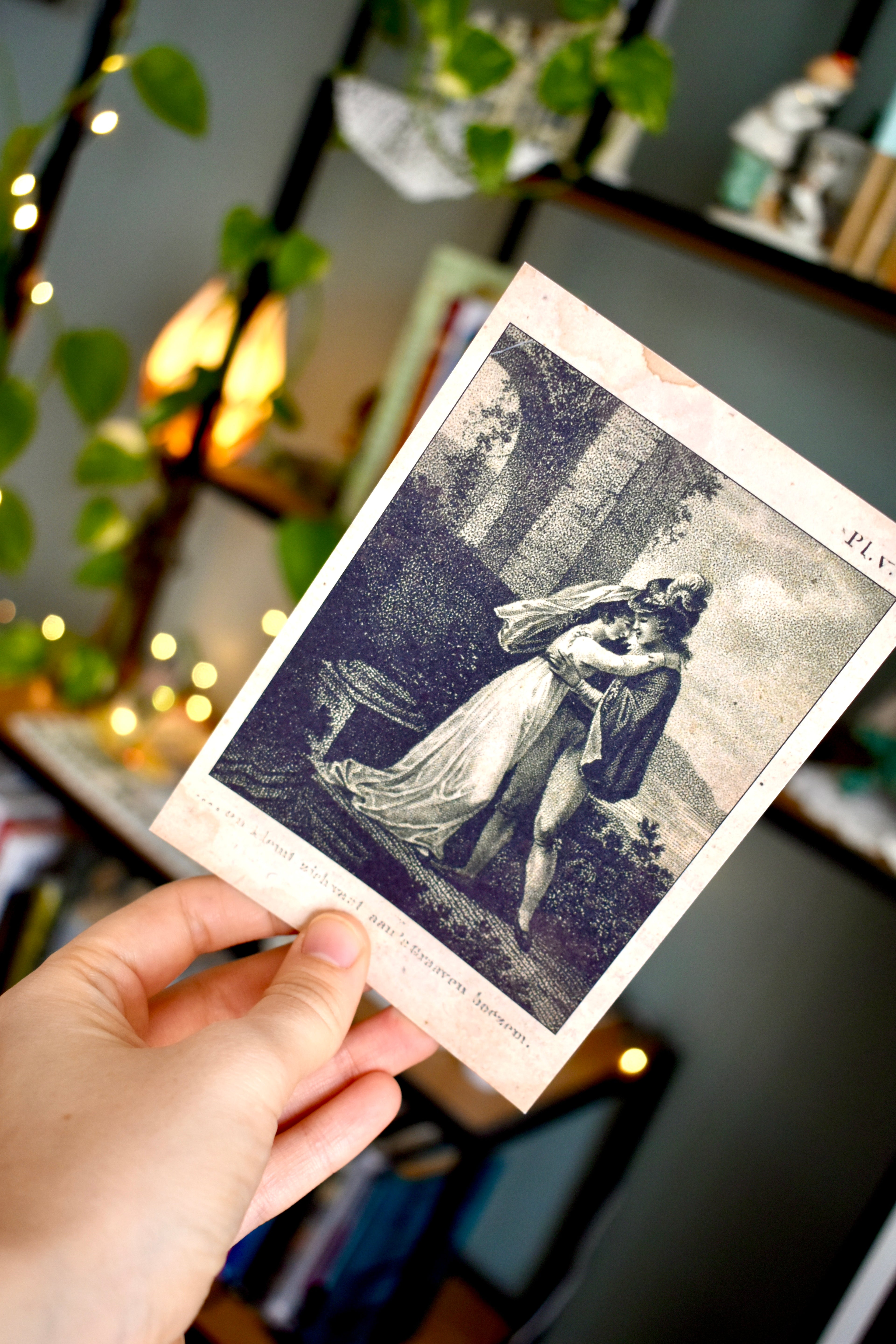 to your soul: antique print