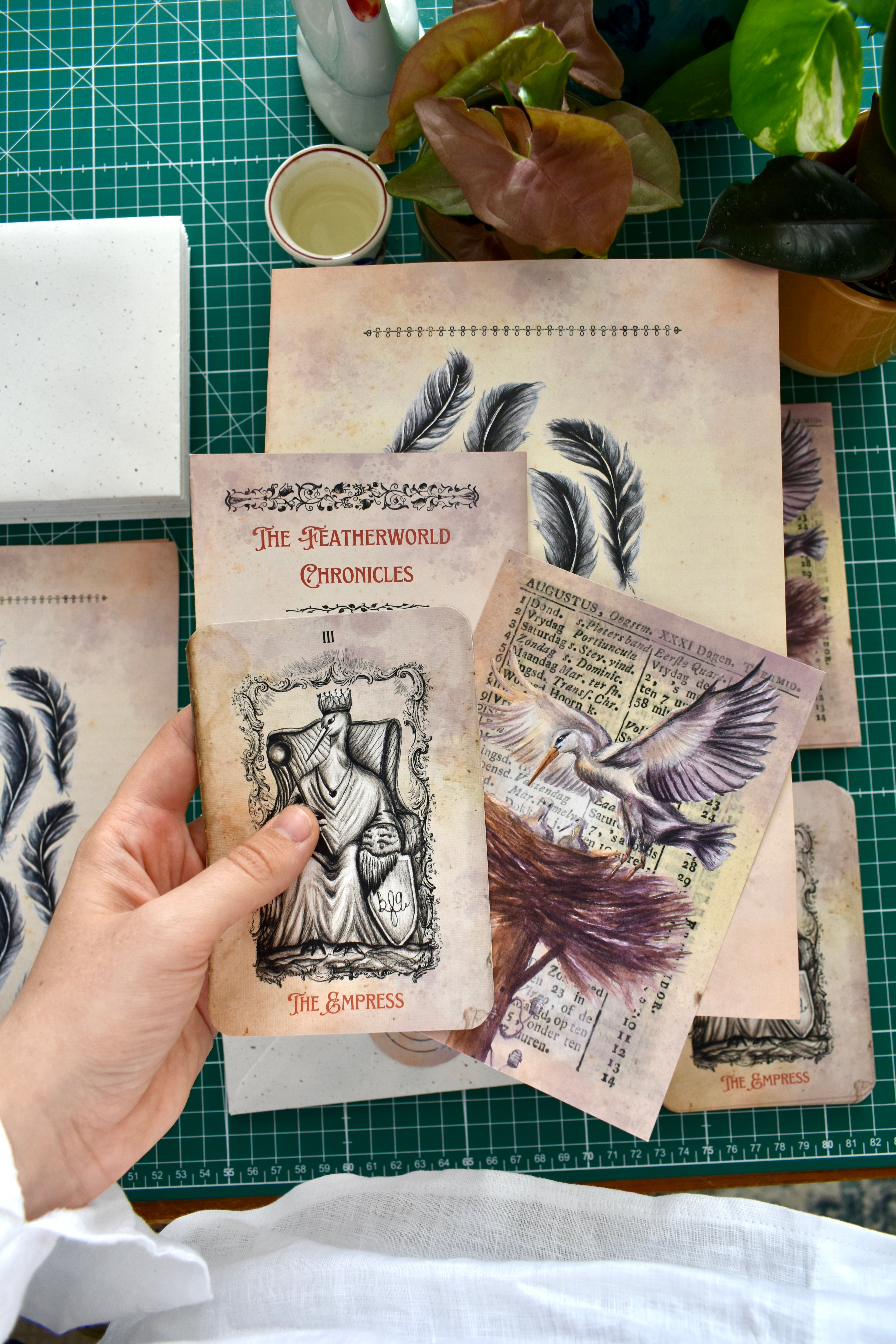 August Feather Club: The Nurturing Stork