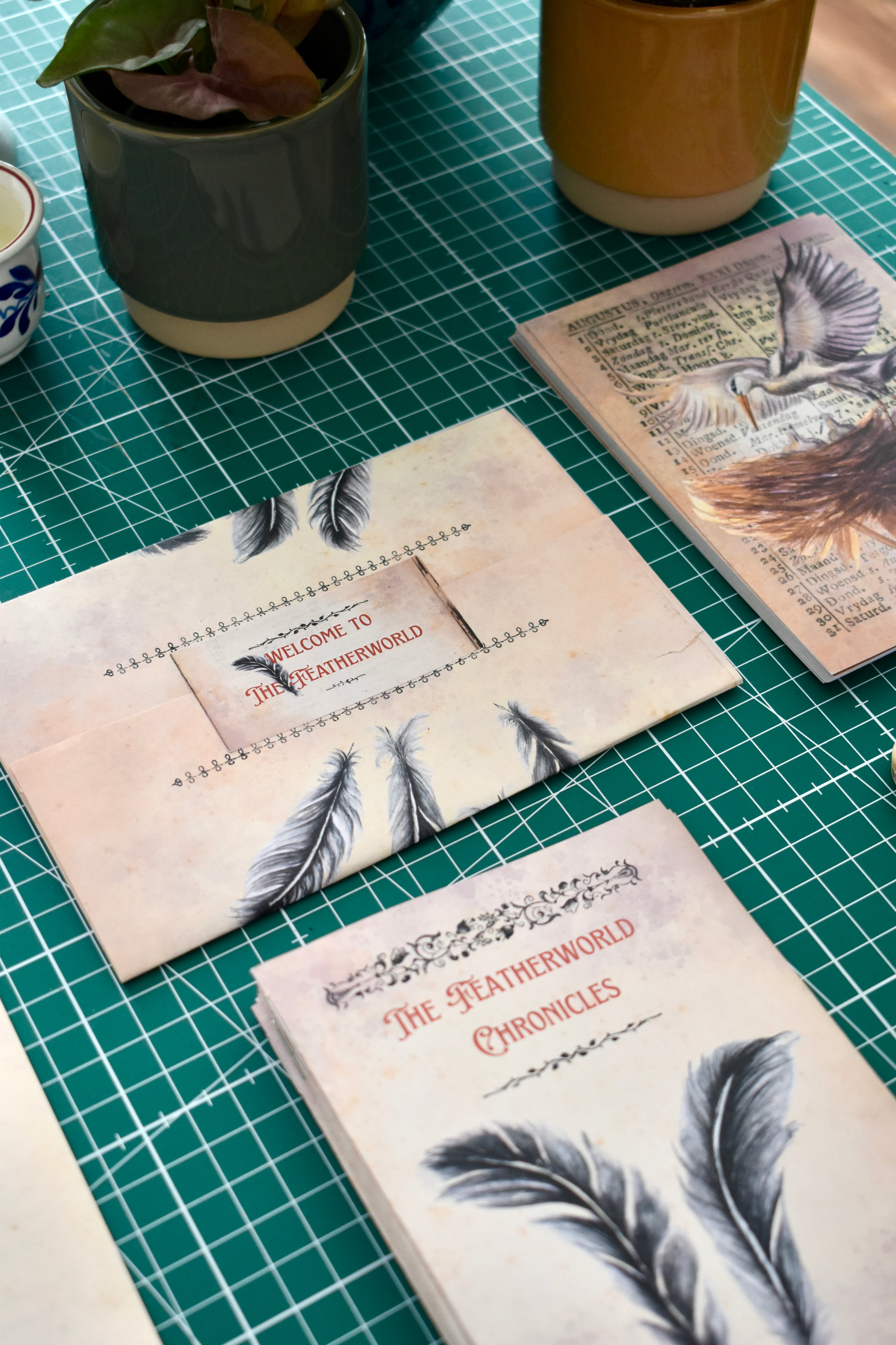August Feather Club: The Nurturing Stork