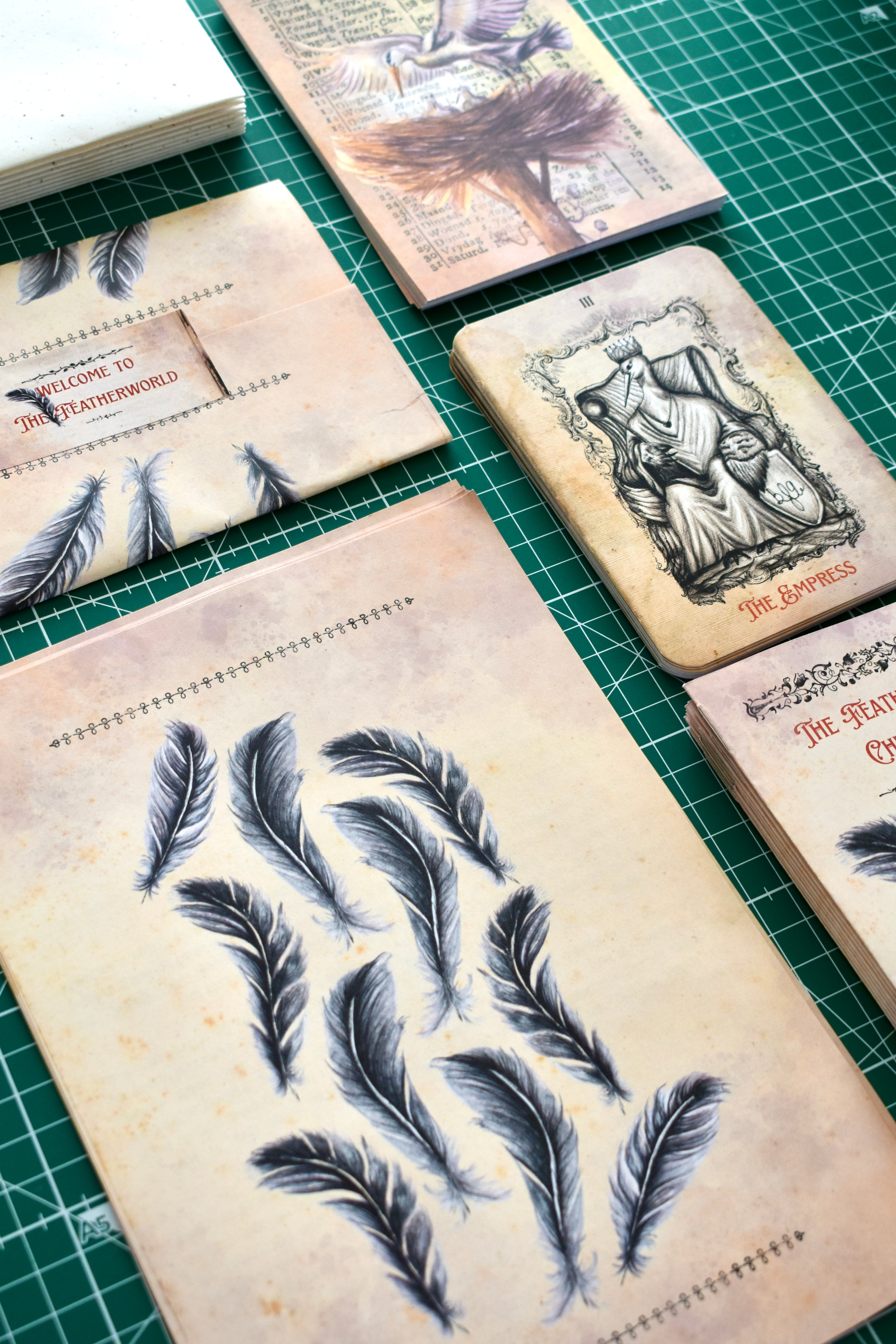 August Feather Club: The Nurturing Stork