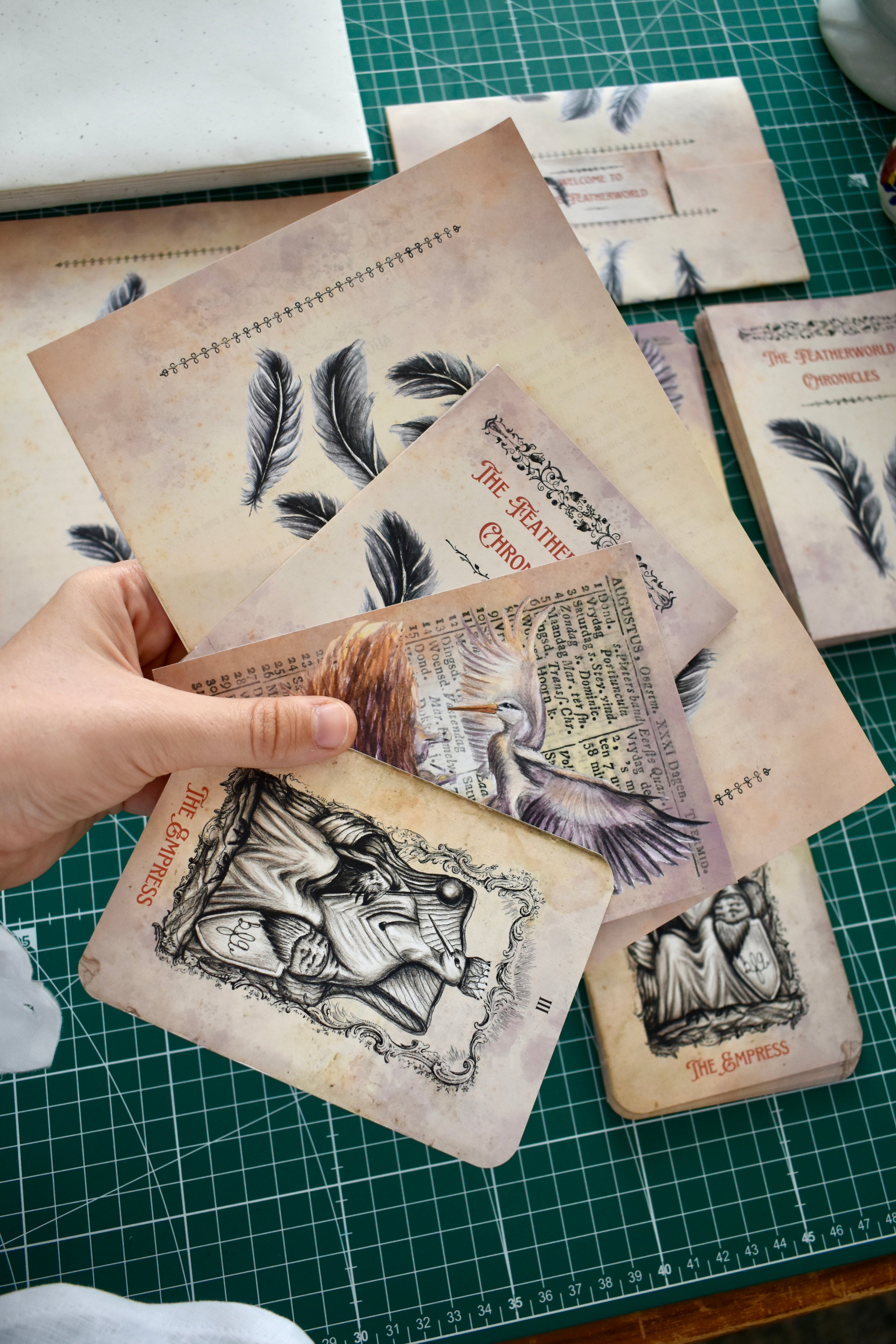 August Feather Club: The Nurturing Stork