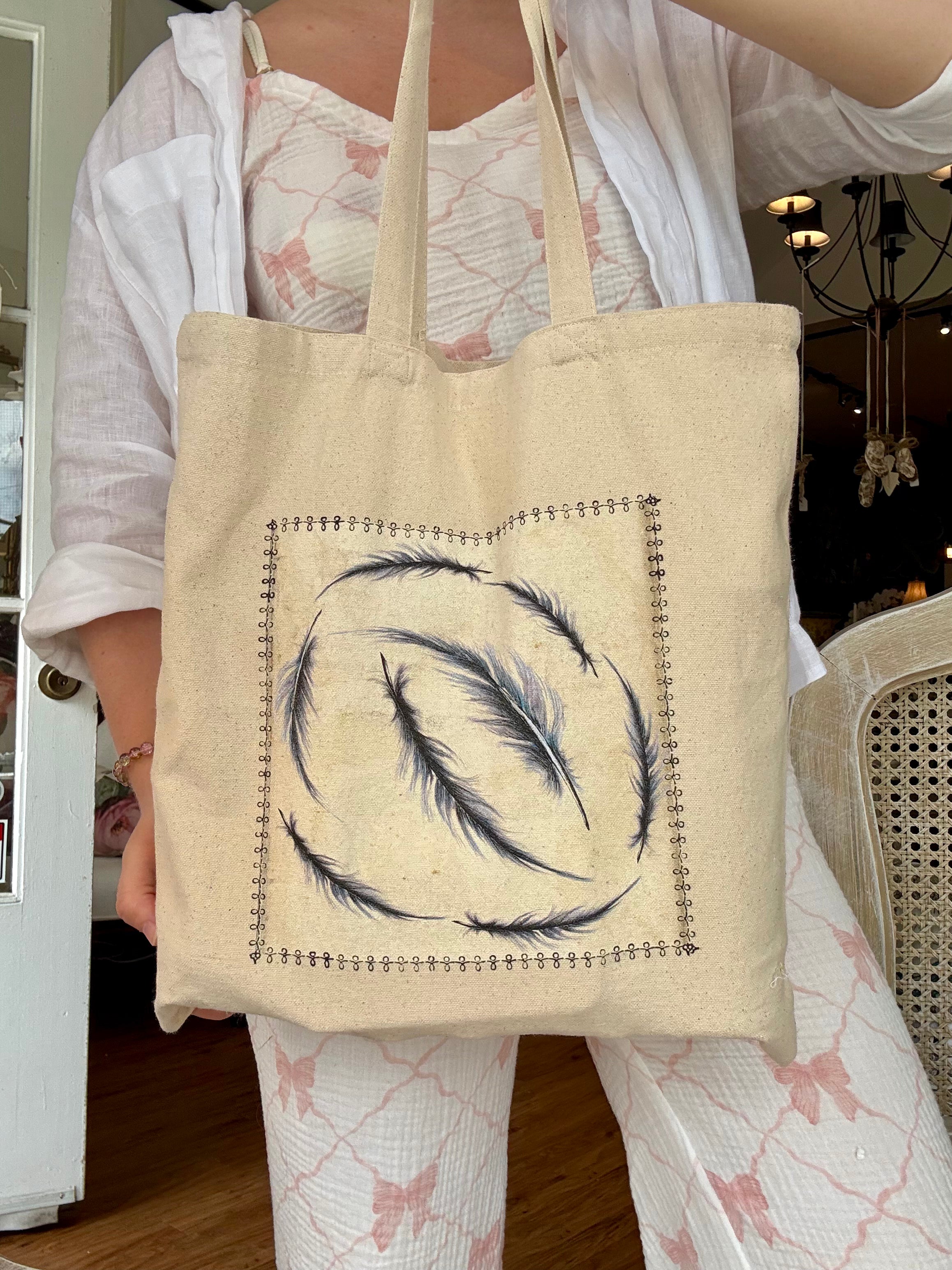 The Great Heron Premium Tote Bag
