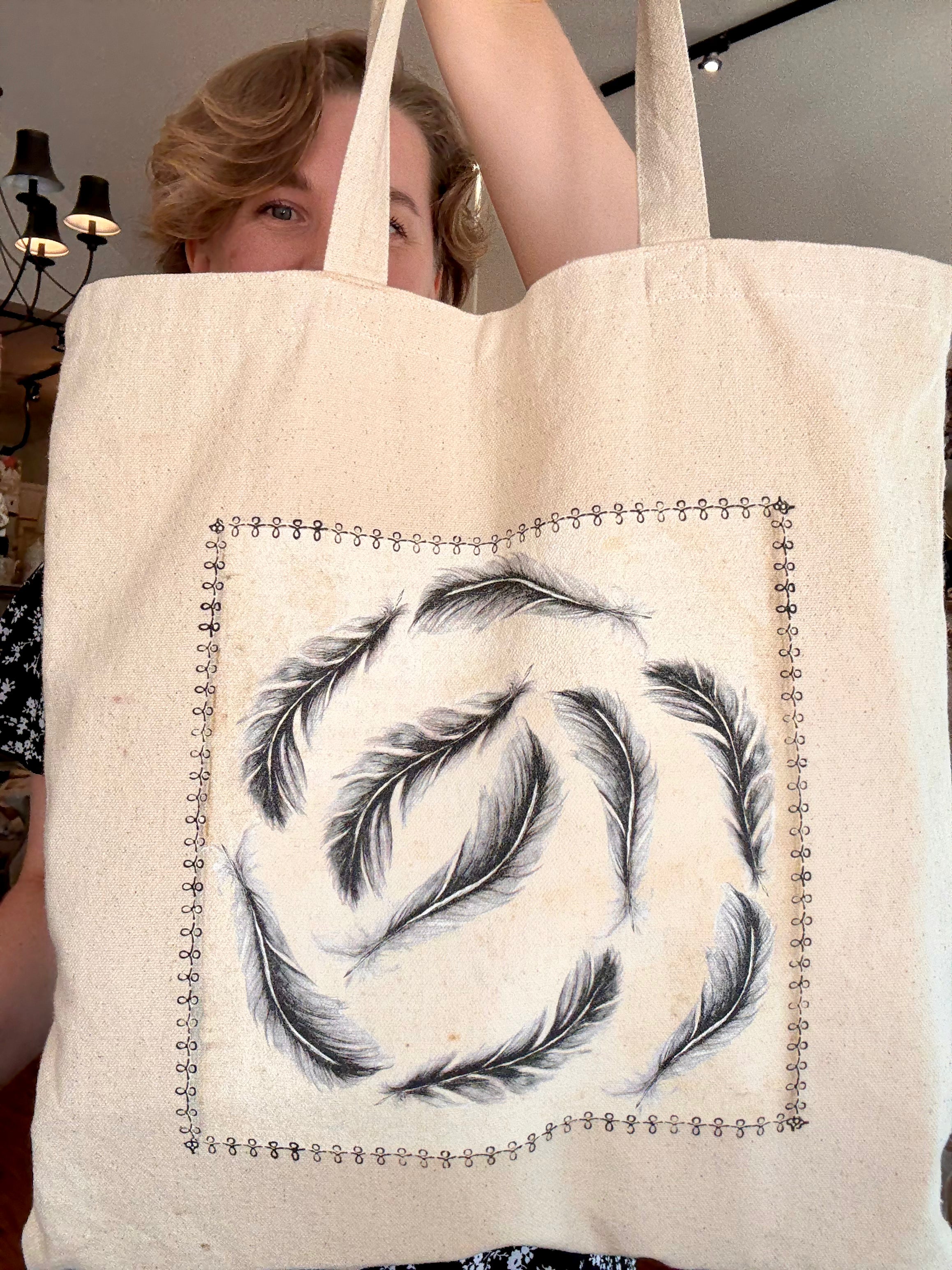 The Nurturing Stork Premium Tote Bag