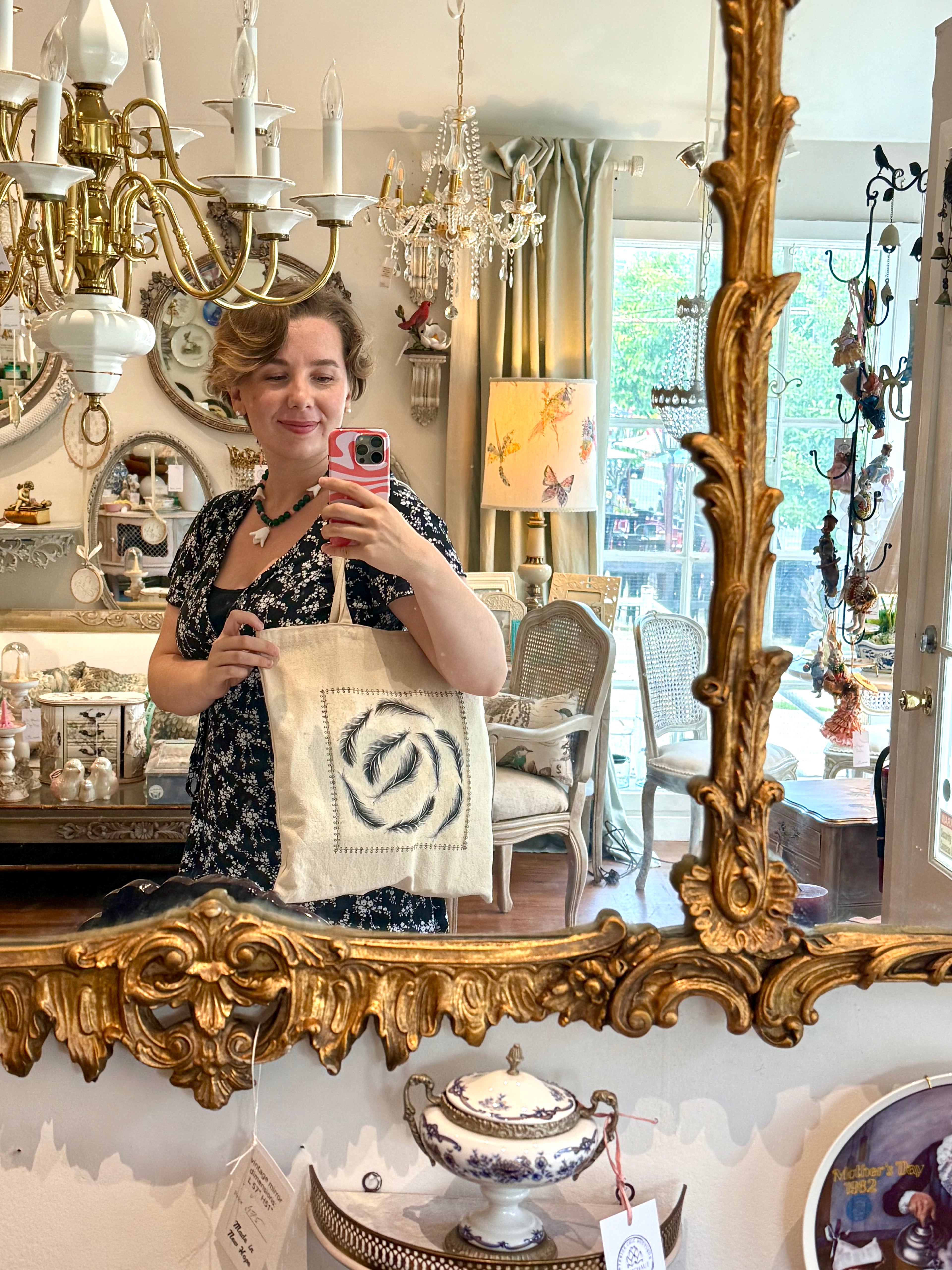 The Nurturing Stork Premium Tote Bag
